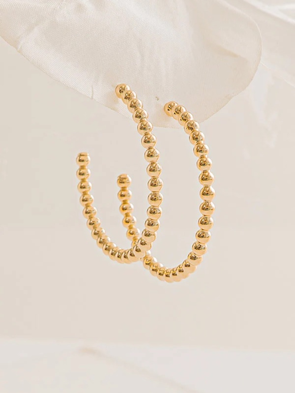 Enewton | Beaded Classic Post Hoop
